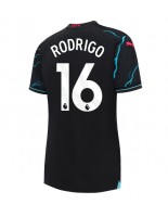 Manchester City Rodri Hernandez #16 Alternativní Dres pro Dámské 2023-24 Krátký Rukáv